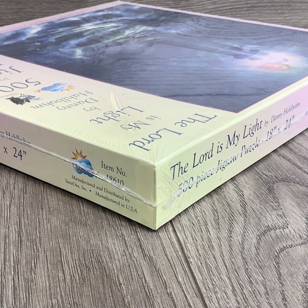 The Lord is My Light by Danny Hahlbohm 500 Piece Jigsaw Puzzle 18 x 24 New - Picture 5 of 5
